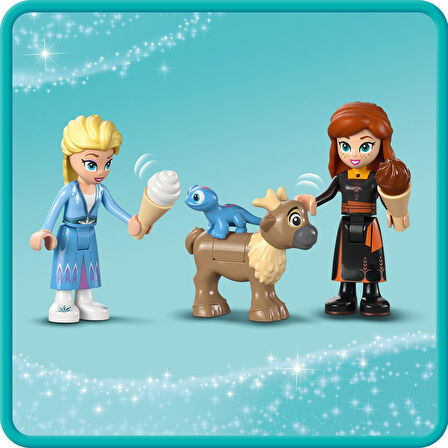 Lego ǀ Disney Frozen Elsa’Nın Karlar Ülkesi Şatosu 43238-4 Yaş Ve Üzeri Çocuklar Için Elsa, Anna Ve 