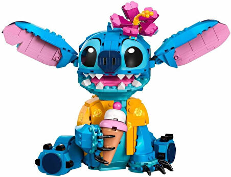 Lego Disney Stiç 43249-9 Yaş Ve Üzeri Çocuklar Için Dondurma Külahlı İnşa Edilebilen Yaratıcı Oyunca