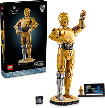 Lego Star Wars C-3Po 75398 - Yetişkinler Için İnşa Edilebilen Koleksiyonluk Ve Nostaljik Droid Figür