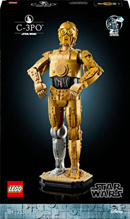 Lego Star Wars C-3Po 75398 - Yetişkinler Için İnşa Edilebilen Koleksiyonluk Ve Nostaljik Droid Figür