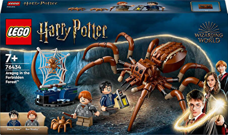 Lego Harry Potter Aragog Yasak Ormanda 76434, 7 Yaş Ve Üzeri İçin Harry Potter Ve Ron Weasley Minifi
