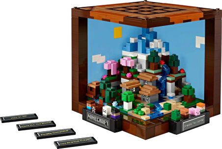 Lego Minecraft Eşya Yapma Masası 21265 - Yetişkinler Için Koleksiyonluk Yaratıcı Model Yapım Seti (1