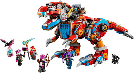 Lego Dreamzzz Cooper’In Robot Dinozoru C-Rex 71484 – 9 Yaş Ve Üzeri Çocuklar İçin 4 Minifigür Ve T. 