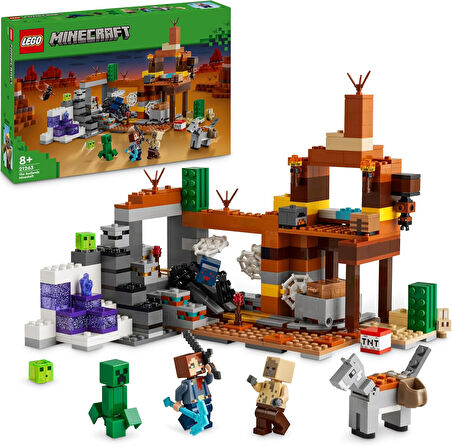 Lego Minecraft Çorak Arazi Maden Kuyusu 21263-8 Yaş Ve Üzeri Macera Oyunları Seven Çocuklar İçin Min