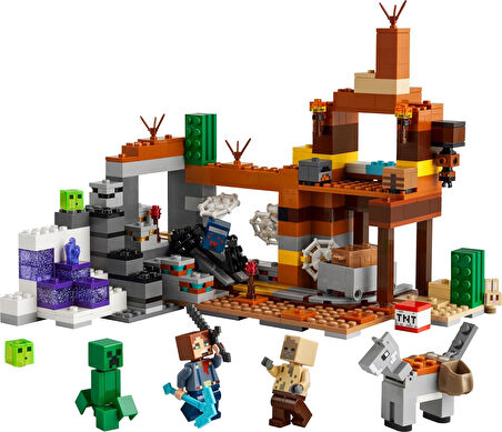 Lego Minecraft Çorak Arazi Maden Kuyusu 21263-8 Yaş Ve Üzeri Macera Oyunları Seven Çocuklar İçin Min