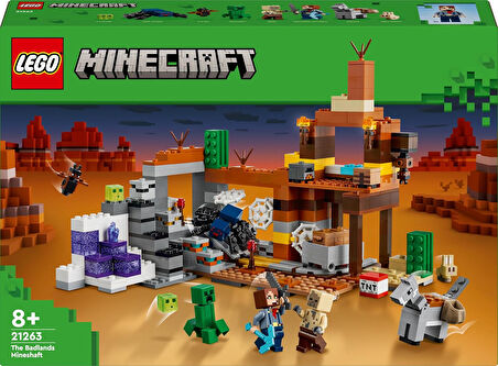 Lego Minecraft Çorak Arazi Maden Kuyusu 21263-8 Yaş Ve Üzeri Macera Oyunları Seven Çocuklar İçin Min