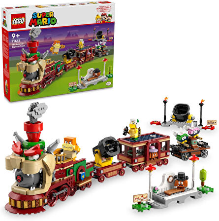 Lego Super Mario Bowser Ekspres Treni 71437-9 Yaş Ve Üzeri Çocuklar Için Nintendo Karakteri İçeren Y