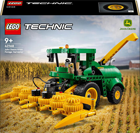 Lego Technic John Deere 9700 Forage Harvester 42168-9 Yaş Ve Üzeri Çocuklar Için Tarım Aracı İçeren 