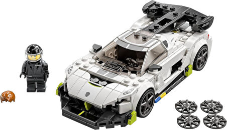 Lego Speed Champions Koenigsegg Jesko 76900-7 Yaş Ve Üzeri İçin Koleksiyonluk Ve Sergilenebilir Yara