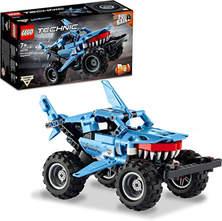 Lego Technic Monster Jam Megalodon 42134 - 7 Yaş Ve Üzeri Araçları Seven Çocuklar İçin 2’Si 1 Arada 