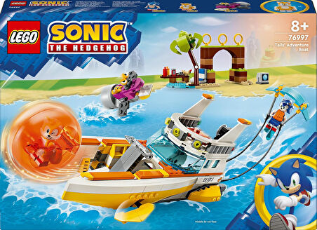 Lego Sonic The Hedgehog Tails’In Macera Teknesi 76997 – 8 Yaş Ve Üzeri Çocuklar İçin Video Oyunu Kar