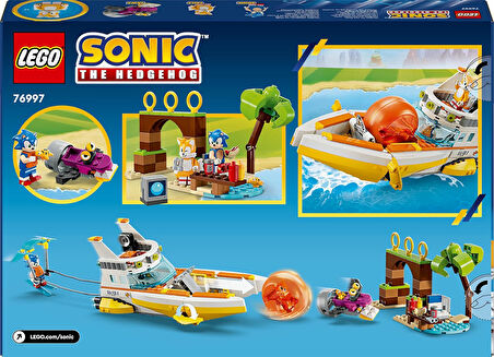 Lego Sonic The Hedgehog Tails’In Macera Teknesi 76997 – 8 Yaş Ve Üzeri Çocuklar İçin Video Oyunu Kar