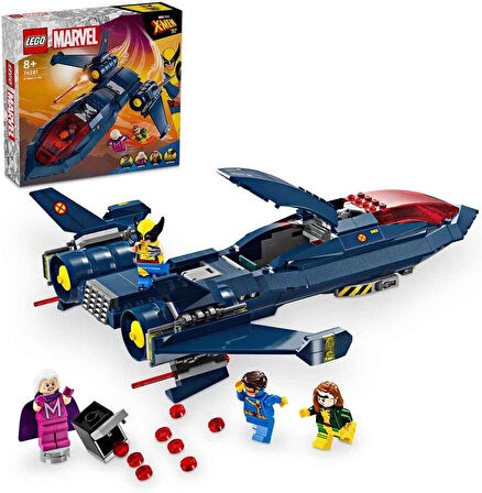 Lego Marvel X-Men X-Jet 76281 – 8 Yaş Ve Üzeri Süper Kahraman Seven Çocuklar İçin İnşa Edilebilen Oy