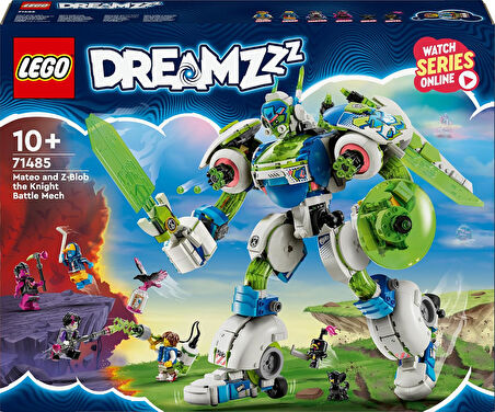 Lego Dreamzzz Mateo Ve Şövalye Z-Blob Savaş Robotu 71485 – 10 Yaş Ve Üzeri Çocuklar İçin 4 Minifigür