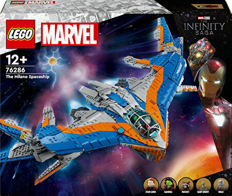 Lego Marvel Galaksinin Koruyucuları: Milano 76286 – 12 Yaş Ve Üzeri Süper Kahraman Sevenler İçin İnş