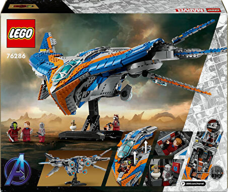 Lego Marvel Galaksinin Koruyucuları: Milano 76286 – 12 Yaş Ve Üzeri Süper Kahraman Sevenler İçin İnş