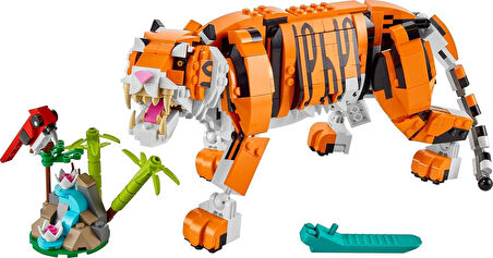 Lego® Creator 3’Ü 1 Arada Muhteşem Kaplan 31129-9 Yaş Ve Üzeri Çocuklar Için Kaplan, Kırmızı Panda V