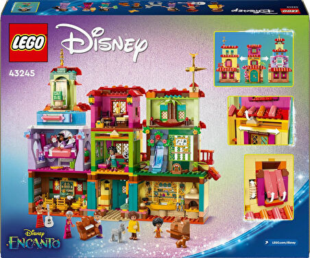 Lego Disney Enkanto Sihirli Madrigal Evi 43245 – 7 Yaş Ve Üzeri Çocuklar İçin Mirabel Mini Bebek Fig
