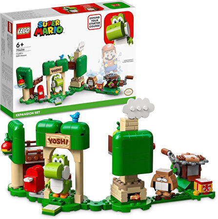 Lego® Super Mario™ Yoshi’Nin Hediye Evi Ek Macera Seti 71406-6 Yaş Ve Üzeri Çocuklar Için Oyuncak Ya