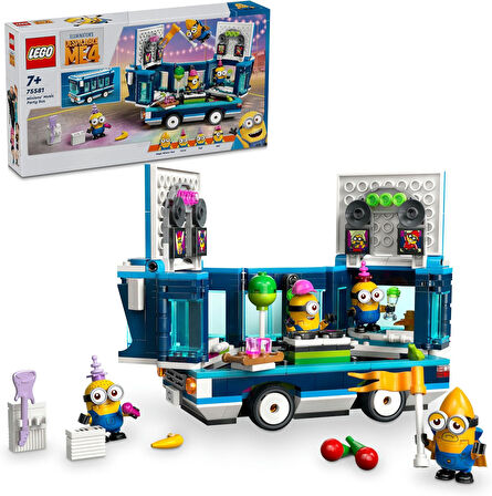 Lego Despicable Me 4 Minyonların Müzikli Parti Otobüsü 75581 7 Yaş Ve Üzeri Çocuklar İçin Yaratıcı O