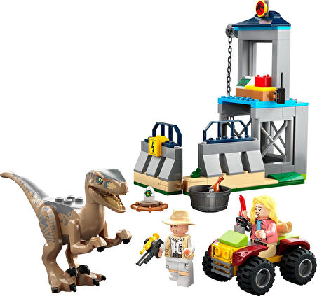 Lego® Jurassic World Velociraptor Kaçışı 76957-4 Yaş Ve Üzeri Çocuklar Için Yaratıcı Oyuncak Dinozor