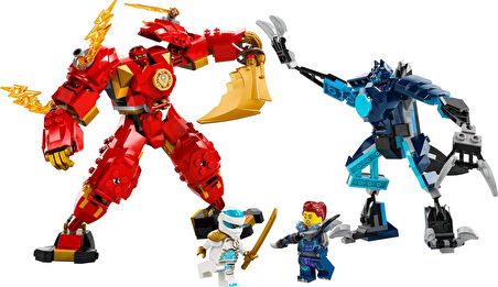 Lego Ninjago Kai’Nin Ateş Elementi Robotu 71808-7 Yaş Ve Üzeri Çocuklar Için Ninja Figürü İçeren Yar