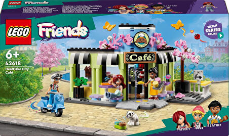 Lego Friends Heartlake City Kafe’Si 42618-6 Yaş Ve Üzeri Çocuklar Pastane Oyuncağı İçeren Yaratıcı O