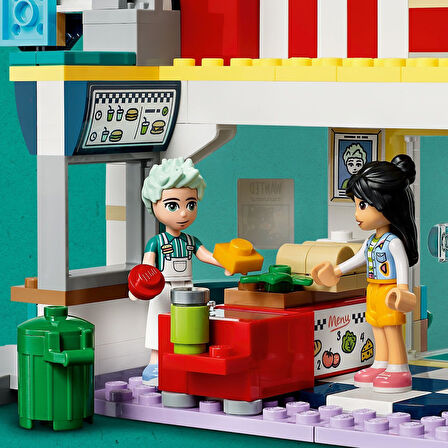 Lego® Friends Heartlake Şehir Merkezi Restoranı 41728 6 Yaş Ve Üzeri Için Liann, Aliya Ve Charli Min