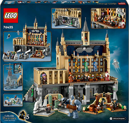 Lego Harry Potter Hogwarts Şatosu: Büyük Salon 76435 – 10 Yaş Ve Üzeri Harry Potter Hayranları İçin 