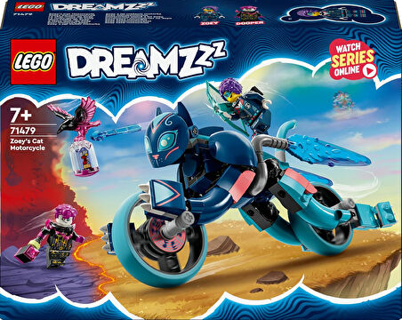 Lego Dreamzzz Zoey’Nin Kedi Motosikleti 71479 – 7 Yaş Ve Üzeri Çocuklar Için 2 Minifigür İçeren Oyun