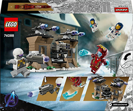 Lego Marvel Iron Man Ve Iron Ordusu, Hydra Soldier’A Karşı 76288 – 6 Yaş Ve Üzeri Süper Kahraman Sev