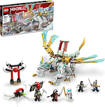 Lego® Ninjago® Zane’In Buz Ejderhası Yaratığı 71786-10 Yaş Ve Üzeri Çocuklar Için Ejderha Figürü İçe