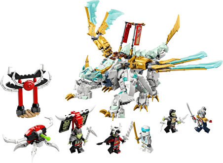 Lego® Ninjago® Zane’In Buz Ejderhası Yaratığı 71786-10 Yaş Ve Üzeri Çocuklar Için Ejderha Figürü İçe