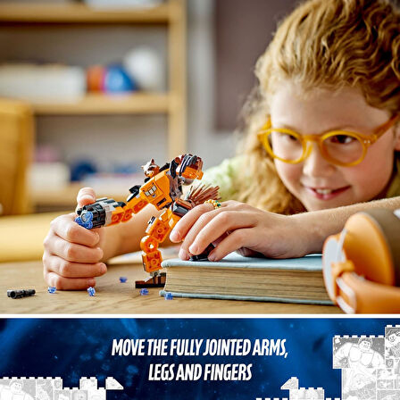 Lego® Marvel Rocket Robot Zırhı 76243-6 Yaş Ve Üzeri Çocuklar Için Marvel Studios Galaksinin Koruyuc