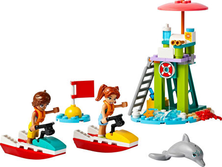 Lego Friends Plaj Su Motoru 42623-5 Yaş Ve Üzeri Çocuklar Için Yunus Figürü İçeren Eğitici Ve Yaratı