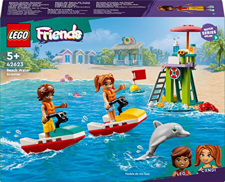 Lego Friends Plaj Su Motoru 42623-5 Yaş Ve Üzeri Çocuklar Için Yunus Figürü İçeren Eğitici Ve Yaratı