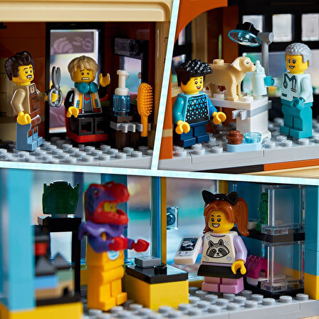 Lego City Şehir Merkezi 60380 - 8 Yaş Ve Üzeri Çocuklar İçin Çok Özellikli, Yeniden Yapılandırılabil