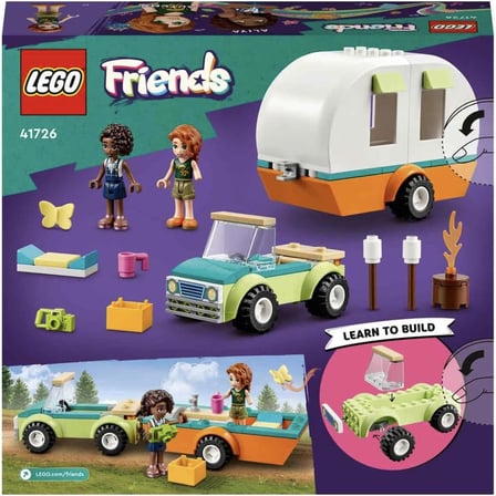 Lego® Friends Kamp Tatili 41726-4 Yaş Ve Üzeri Için Autumn Ve Aliya Mini Bebeklerini İçeren Oyuncak 