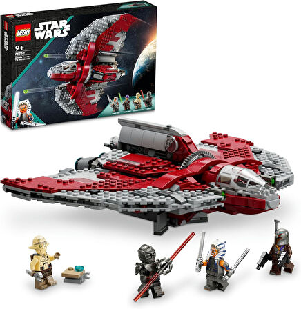 Lego 75362 Star Wars Ahsoka Tano’Nun T-6 Jedi Mekiği Yapım Seti, 599 Parça