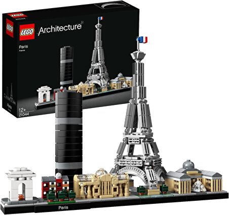 Lego Architecture Şehir Yapıları Koleksiyonu Paris 21044- Seyahat, Mimari Ve Tarih Meraklısı Yetişki
