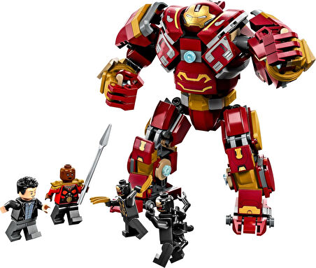Lego® Marvel Hulkbuster: Wakanda Savaşı 76247-8 Yaş Ve Üzeri Çocuklar Için Robot Ve Minifigürler İçe
