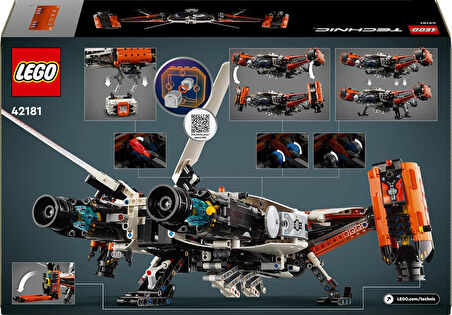 Lego Technic Vtol Ağır Kargo Uzay Gemisi Lt81 42181-10 Yaş Ve Üzeri Uzay Meraklısı Çocuklar Için Yar
