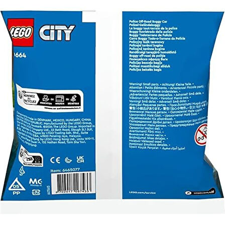 Lego City 30664 Police Off-Road Buggy Car
