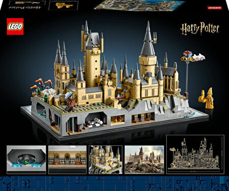 Lego® Harry Potter™ Hogwarts™ Şatosu Ve Bahçesi 76419 - Yetişkin Hayranlar Için Yaratıcı Model Yapım