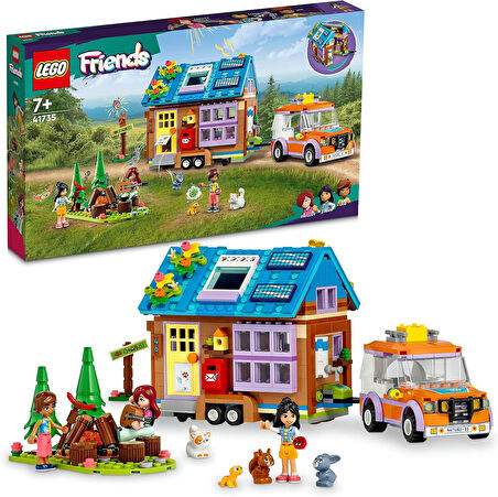 Lego® Friends Mobil Küçük Ev 41735-7 Yaş Ve Üzeri Çocuklar Için 3 Mini Bebek Ve Evcil Hayvan Karakte