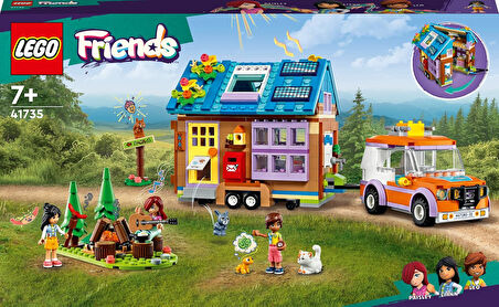 Lego® Friends Mobil Küçük Ev 41735-7 Yaş Ve Üzeri Çocuklar Için 3 Mini Bebek Ve Evcil Hayvan Karakte