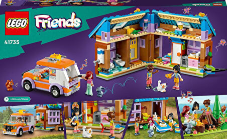 Lego® Friends Mobil Küçük Ev 41735-7 Yaş Ve Üzeri Çocuklar Için 3 Mini Bebek Ve Evcil Hayvan Karakte