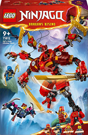 Lego Ninjago Kai’Nin Ninja Tırmanma Robotu 71812-9 Yaş Ve Üzeri Çocuklar Için 4 Ninja Minifigürü İçe