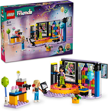 Lego Friends Karaoke Müzik Partisi 42610-6 Yaş Ve Üzeri Çocuklar Için Sahne İçeren Yaratıcı Oyuncak 
