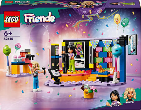 Lego Friends Karaoke Müzik Partisi 42610-6 Yaş Ve Üzeri Çocuklar Için Sahne İçeren Yaratıcı Oyuncak 